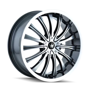 Mazzi – HYPE – Black – 20″x9″ 30mm – Summer Wheels – 351-2937B